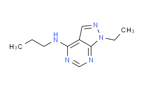 CAS No. 805981-66-2, 1-Ethyl-N-propyl-1H-pyrazolo[3,4-d]pyrimidin-4-amine
