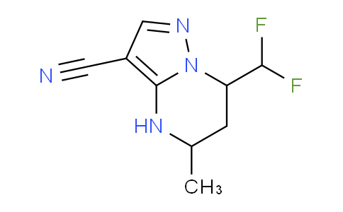 DY779059 | 828272-55-5 | 7-(Difluoromethyl)-5-methyl-4,5,6,7-tetrahydropyrazolo[1,5-a]pyrimidine-3-carbonitrile