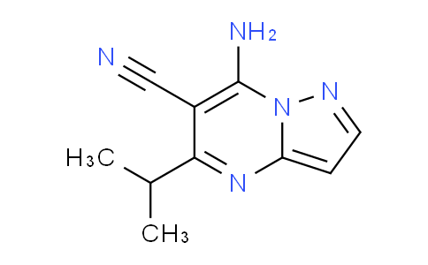 CAS No. 893424-58-3, 7-Amino-5-isopropylpyrazolo[1,5-a]pyrimidine-6-carbonitrile