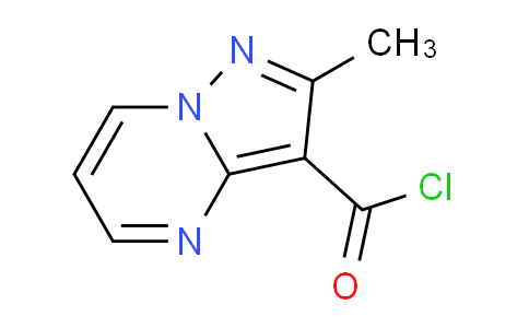 CAS No. 96319-39-0, 2-Methylpyrazolo[1,5-a]pyrimidine-3-carbonyl chloride