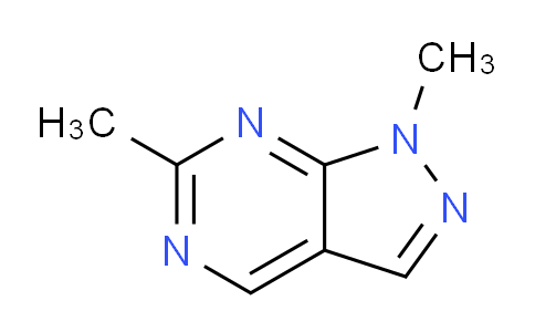 CAS No. 98277-10-2, 1,6-Dimethyl-1H-pyrazolo[3,4-d]pyrimidine