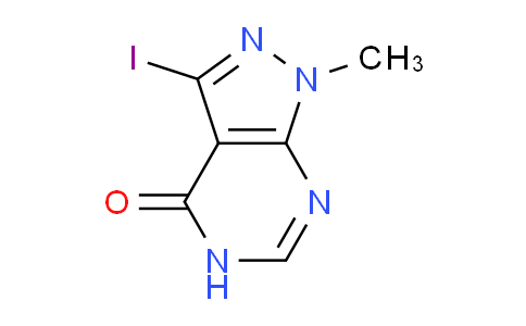 CAS No. 1415638-01-5, 3-Iodo-1-methyl-1H-pyrazolo[3,4-d]pyrimidin-4(5H)-one