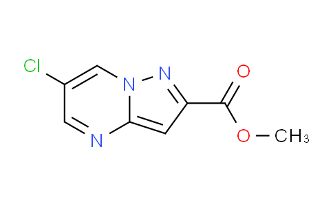 CAS No. 1005209-41-5, Methyl 6-chloropyrazolo[1,5-a]pyrimidine-2-carboxylate