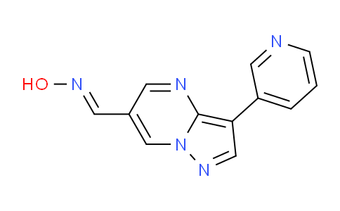 DY779092 | 1111597-82-0 | 3-(Pyridin-3-yl)pyrazolo[1,5-a]pyrimidine-6-carbaldehyde oxime