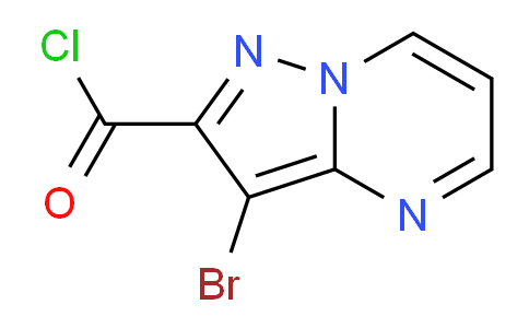 CAS No. 861224-59-1, 3-Bromopyrazolo[1,5-a]pyrimidine-2-carbonyl chloride