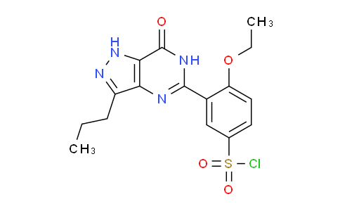 DY779109 | 139756-31-3 | 4-Ethoxy-3-(7-oxo-3-propyl-6,7-dihydro-1H-pyrazolo[4,3-d]pyrimidin-5-yl)benzene-1-sulfonyl chloride