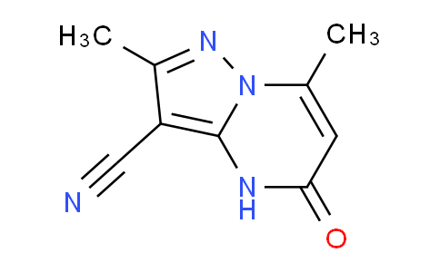 DY779117 | 1170032-87-7 | 2,7-Dimethyl-5-oxo-4,5-dihydropyrazolo[1,5-a]pyrimidine-3-carbonitrile