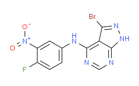 DY779121 | 1173265-26-3 | 3-Bromo-N-(4-fluoro-3-nitrophenyl)-1H-pyrazolo[3,4-d]pyrimidin-4-amine