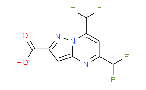 DY779125 | 438227-84-0 | 5,7-Bis(difluoromethyl)pyrazolo[1,5-a]pyrimidine-2-carboxylic acid