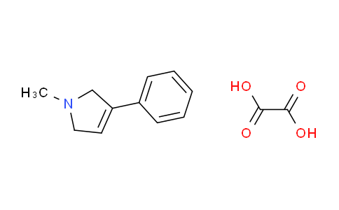CAS No. 97382-81-5, 1-methyl-3-phenyl-2,5-dihydro-1H-pyrrole oxalate