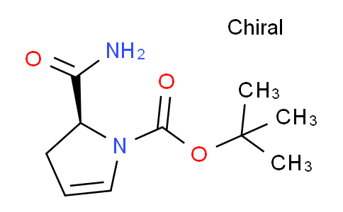 CAS No. 709031-38-9, tert-butyl (S)-2-carbamoyl-2,3-dihydro-1H-pyrrole-1-carboxylate