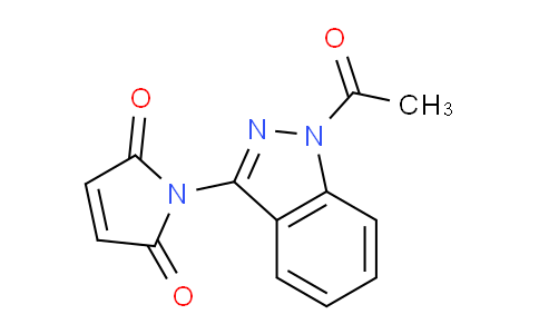 CAS No. 1797736-63-0, 1-(1-Acetyl-1H-indazol-3-yl)-1H-pyrrole-2,5-dione