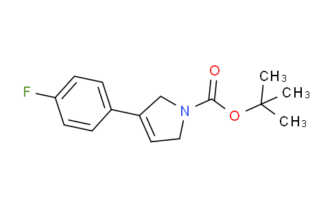 CAS No. 1616370-83-2, tert-butyl 3-(4-fluorophenyl)-2,5-dihydro-1H-pyrrole-1-carboxylate