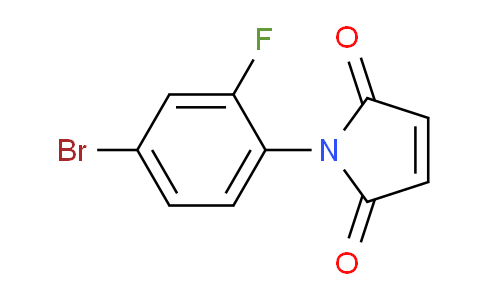 CAS No. 893614-85-2, 1-(4-Bromo-2-fluorophenyl)-1H-pyrrole-2,5-dione