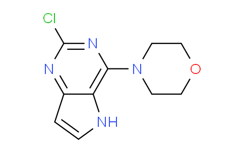 CAS No. 114684-96-7, 4-(2-Chloro-5H-pyrrolo[3,2-d]pyrimidin-4-yl)morpholine