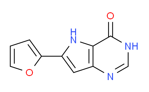 CAS No. 871025-06-8, 6-(Furan-2-yl)-5H-pyrrolo[3,2-d]pyrimidin-4-ol