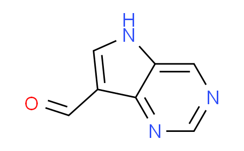 CAS No. 1369245-26-0, 5H-Pyrrolo[3,2-d]pyrimidine-7-carbaldehyde