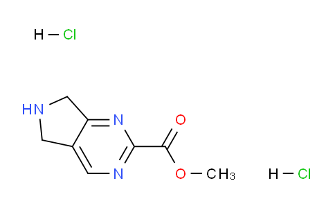 CAS No. 1956340-85-4, Methyl 6,7-dihydro-5H-pyrrolo[3,4-d]pyrimidine-2-carboxylate dihydrochloride