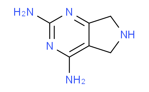 CAS No. 1854-47-3, 6,7-Dihydro-5H-pyrrolo[3,4-d]pyrimidine-2,4-diamine
