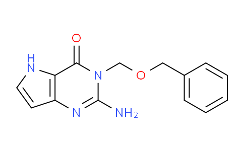 CAS No. 518316-55-7, 2-Amino-3-((benzyloxy)methyl)-3H-pyrrolo[3,2-d]pyrimidin-4(5H)-one