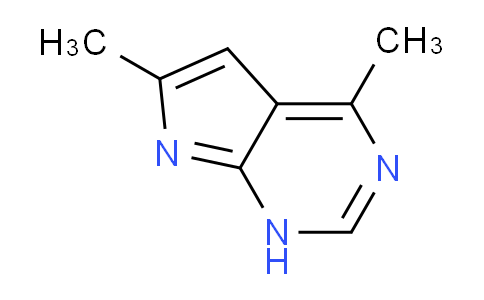 CAS No. 119707-35-6, 4,6-Dimethyl-1H-pyrrolo[2,3-d]pyrimidine