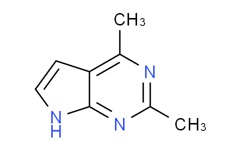 128266-84-2 | 2,4-Dimethyl-7H-pyrrolo[2,3-d]pyrimidine