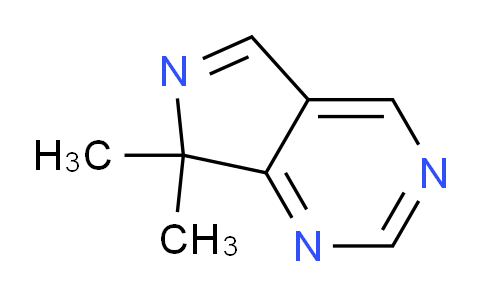 CAS No. 13797-06-3, 7,7-Dimethyl-7H-pyrrolo[3,4-d]pyrimidine