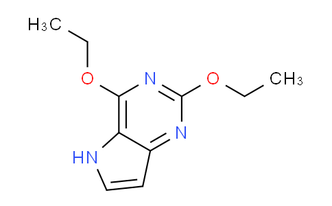 CAS No. 172982-65-9, 2,4-Diethoxy-5H-pyrrolo[3,2-d]pyrimidine