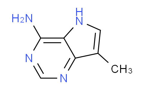 CAS No. 340736-32-5, 7-Methyl-5H-pyrrolo[3,2-d]pyrimidin-4-amine