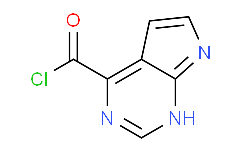 CAS No. 417724-83-5, 1H-Pyrrolo[2,3-d]pyrimidine-4-carbonyl chloride