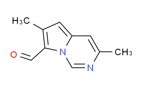CAS No. 57109-03-2, 3,6-Dimethylpyrrolo[1,2-c]pyrimidine-7-carbaldehyde