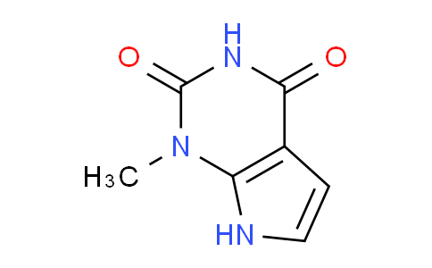 CAS No. 606490-90-8, 1-Methyl-1H-pyrrolo[2,3-d]pyrimidine-2,4(3H,7H)-dione