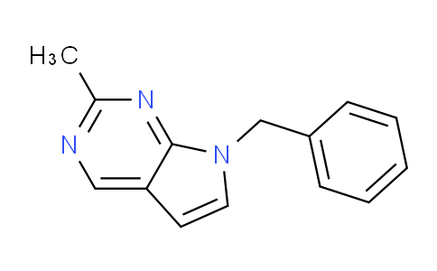CAS No. 803611-37-2, 7-Benzyl-2-methyl-7H-pyrrolo[2,3-d]pyrimidine