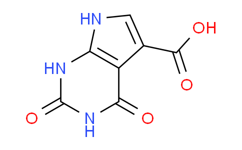 CAS No. 933721-68-7, 2,4-Dioxo-2,3,4,7-tetrahydro-1H-pyrrolo[2,3-d]pyrimidine-5-carboxylic acid