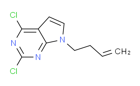 CAS No. 1507350-64-2, 7-(But-3-en-1-yl)-2,4-dichloro-7H-pyrrolo[2,3-d]pyrimidine