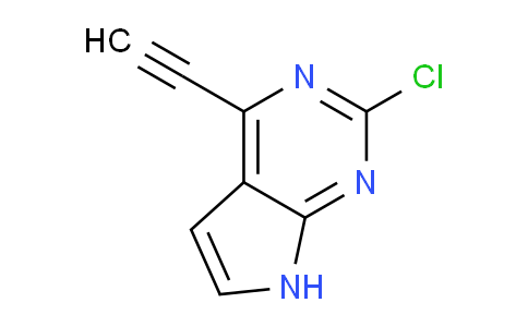 CAS No. 1147014-54-7, 2-Chloro-4-ethynyl-7H-pyrrolo[2,3-d]pyrimidine