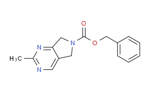 CAS No. 1440526-55-5, Benzyl 2-methyl-5H-pyrrolo[3,4-d]pyrimidine-6(7H)-carboxylate