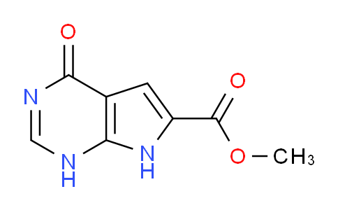 CAS No. 1207176-21-3, Methyl 4-oxo-4,7-dihydro-1H-pyrrolo[2,3-d]pyrimidine-6-carboxylate