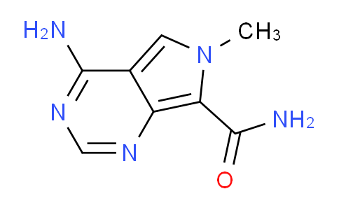 CAS No. 1707395-85-4, 4-Amino-6-methyl-6H-pyrrolo[3,4-d]pyrimidine-7-carboxamide