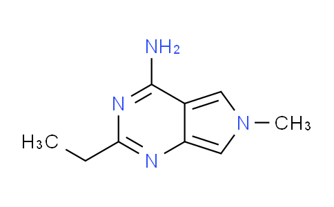 CAS No. 1708380-12-4, 2-Ethyl-6-methyl-6H-pyrrolo[3,4-d]pyrimidin-4-amine