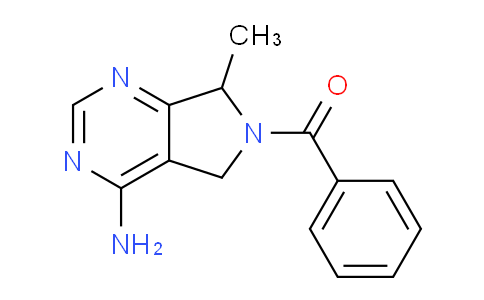 CAS No. 1854-44-0, (4-Amino-7-methyl-5H-pyrrolo[3,4-d]pyrimidin-6(7H)-yl)(phenyl)methanone