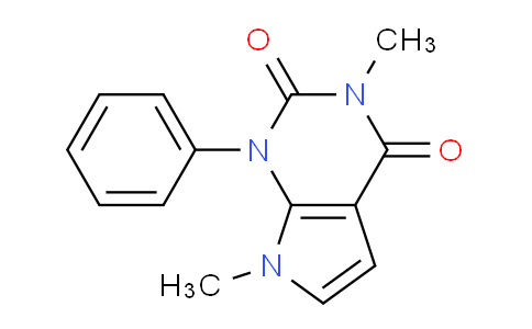 CAS No. 39929-60-7, 3,7-Dimethyl-1-phenyl-1H-pyrrolo[2,3-d]pyrimidine-2,4(3H,7H)-dione