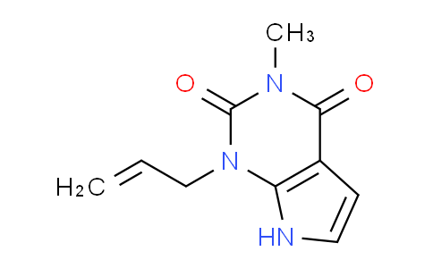CAS No. 39945-20-5, 1-Allyl-3-methyl-1H-pyrrolo[2,3-d]pyrimidine-2,4(3H,7H)-dione