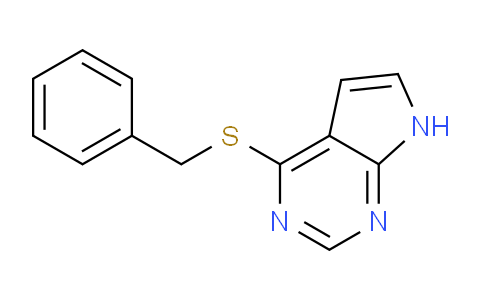 CAS No. 4786-75-8, 4-(Benzylthio)-7H-pyrrolo[2,3-d]pyrimidine