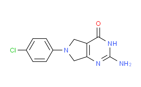 CAS No. 24051-09-0, 2-Amino-6-(4-chlorophenyl)-6,7-dihydro-3H-pyrrolo[3,4-d]pyrimidin-4(5H)-one