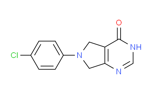 CAS No. 23935-85-5, 6-(4-Chlorophenyl)-6,7-dihydro-3H-pyrrolo[3,4-d]pyrimidin-4(5H)-one