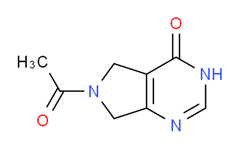 CAS No. 15199-05-0, 6-Acetyl-6,7-dihydro-3H-pyrrolo[3,4-d]pyrimidin-4(5H)-one