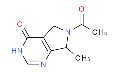 CAS No. 15199-07-2, 6-Acetyl-7-methyl-6,7-dihydro-3H-pyrrolo[3,4-d]pyrimidin-4(5H)-one
