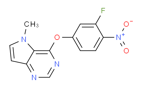 DY779478 | 919278-19-6 | 4-(3-Fluoro-4-nitrophenoxy)-5-methyl-5H-pyrrolo[3,2-d]pyrimidine