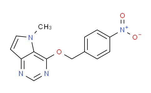 CAS No. 919278-73-2, 5-Methyl-4-((4-nitrobenzyl)oxy)-5H-pyrrolo[3,2-d]pyrimidine